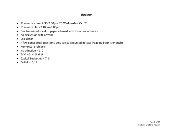 Geometry midterm review with answers