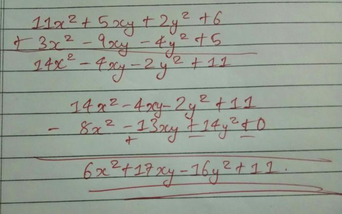 What is the factored form of the polynomial 27x2y-43xy2