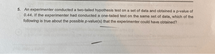 Hypothesis tailed alternative determine homeworklib conducted problem